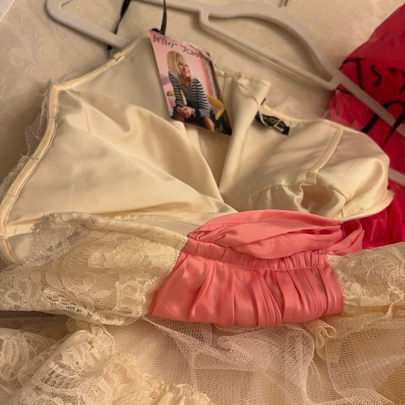 Betsey Johnson vintage tea party dress, size 2. Bridal, wedding. Never worn. - Picture 5 of 14